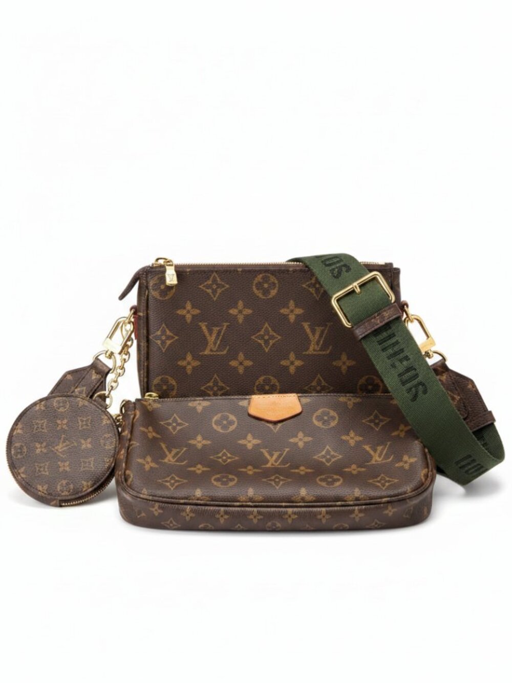 LOUIS Vuitton multi pochette accessories cloth crossbody bag